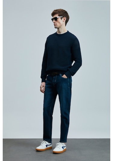 Lufian Dante Erkek Denim Pantolon 111200200 Mavi