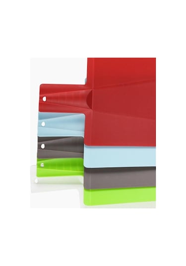 Yeşil Yaratıcı Katlanabilir Çok Fonksiyonlu Çevre Dostu Küflenmez Kürek Şekilli Kesme Tahtası Seti