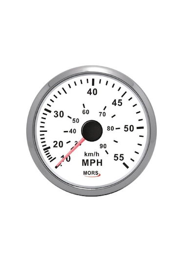 Mors Sürat Göstergesi 55 Mph Beyaz