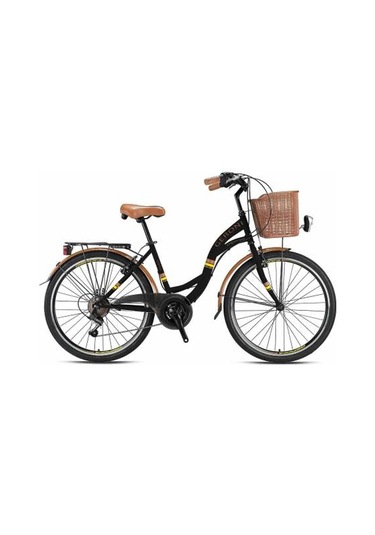 GERONİ SIRIO 28 JANT BİSİKLET SİYAH-KAHVERENGİ