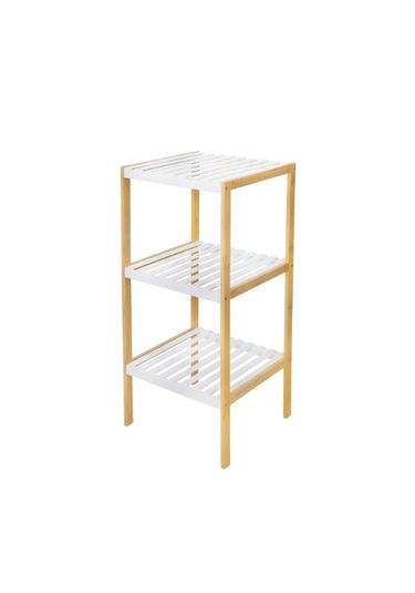 3 Katlı Bambu Raf Bambu