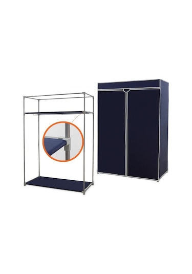 Mavipaket Prado Basic Çelik Profilli Portatif Bez Dolap