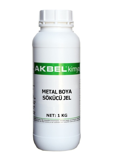 Akbel Metal Boya Sökücü Jel 1 Kg