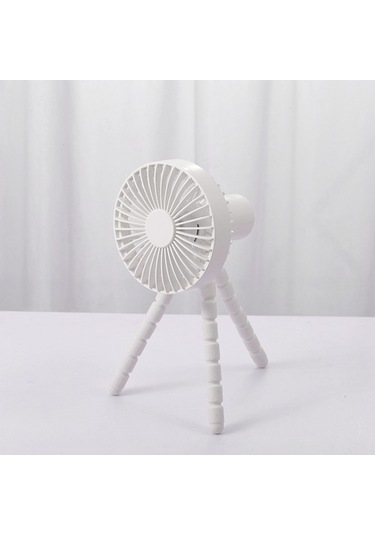 Puluzpuluz F1010 Tripod Fanı Beyaz 2963 Beyaz