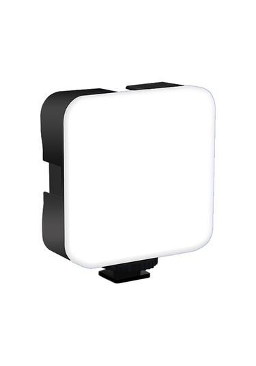 Ekılıf - Işıklı Telefon Tutucu Ring Light Gz49s Rgb Light - Siyah - T37813