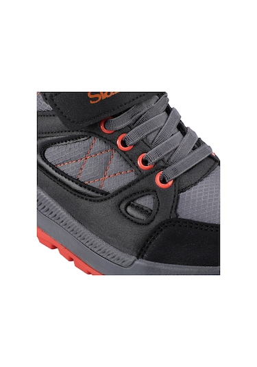 Slazenger KESHA Çocuk Cırt Cırtlı Koyu Gri Bot