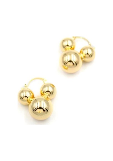 Mcky Küpe - Altın Çok Renkli