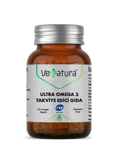 Venatura Ultra Omega-3 30 Yumuşak Kapsül