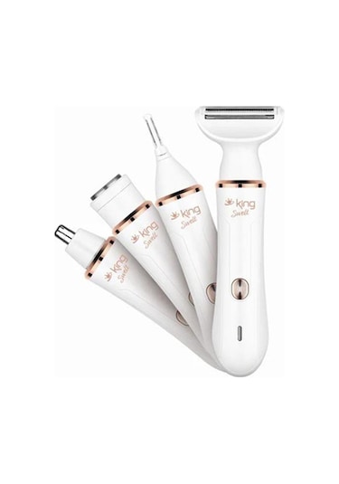 King K1111 Swelt Epilatör 4 İn 1 Arada Epilasyon Cihazı