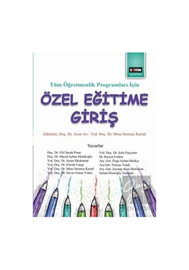 Özel Eğitime Giriş -  Eğitim Yayınevi