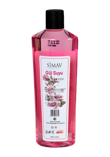 Simav Termal Sulu Gül Suyu 400 ML + Gül Suyu 200 ML