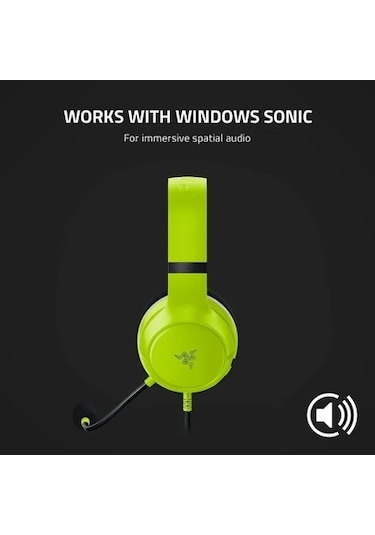 Razer Kaira X Kablolu Kulaklık Lime Xbox