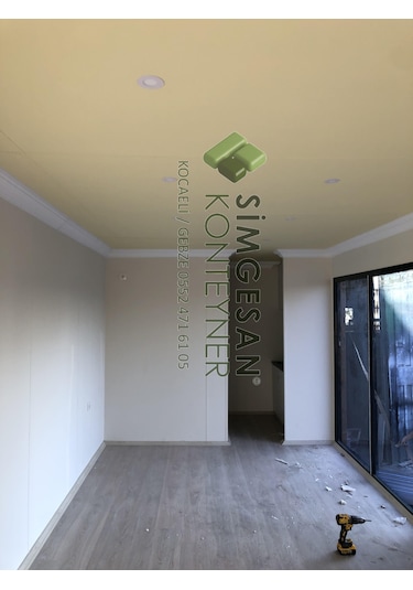 Tiny House Ahşap Pergole Konteyner
