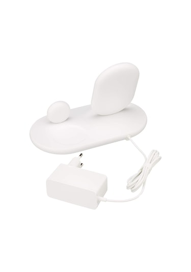 Belkin WIZ001VFWH 3in1 Kablosuz Dock Şarj Standı