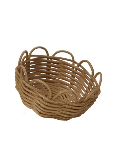 E38 El İşçiliği Hasır İp Sepet Örgü 8 8 Cm - 6185 Karışık