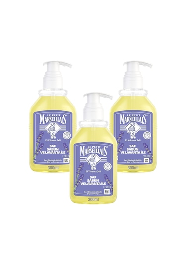 Le Petit Marseillais Lavanta Sıvı Sabun 3 x 300 ML