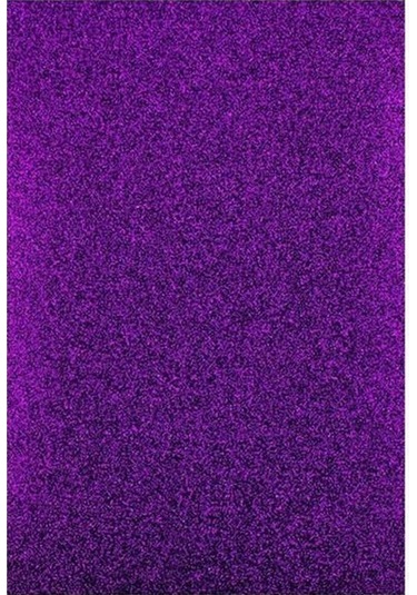 Puti Fon Kartonu 50x70 Simli Mor 10'lu