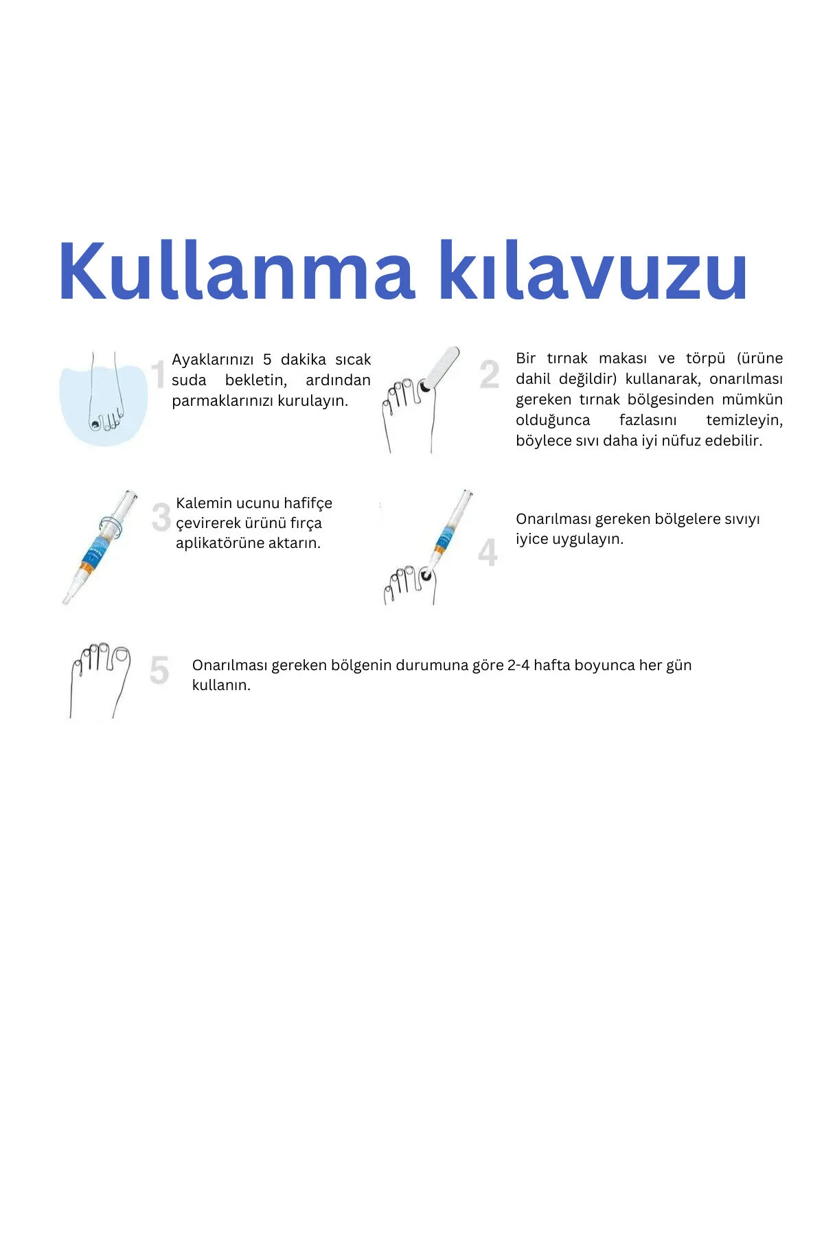 Tırnak Kalemi - El Ve Ayak Tırnağı Onarım