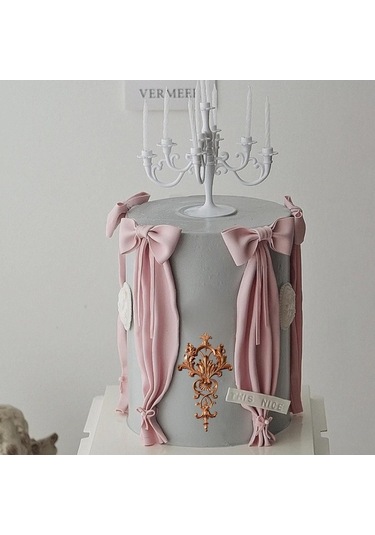 Novahub 3d Silikon Kalıplar Kek Sınır Kalıp Şeker Kil Çikolata Fondan Kalıpları Dıy Cupcake Topper Dekorasyon Araçları Diğer