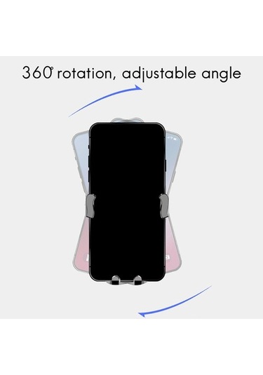 Voguecode Havalandırma-1 X Araç Montaj Tutucu-siyah Siyah Yok Havalandırma Ifdez6