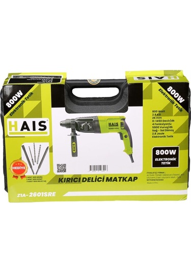 Hais Kırıcı Delici Matkap 2.8 Kg Z1A-2601SRE