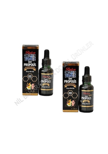 2 Adet Balen Su Bazlı Sıvı Propolis Damla 30   ML