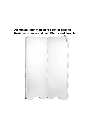 Sones Aotu At6344-1 10 Adet / Set Açık Hava Kamp Pimli Alüminyum Ocak Ön Camı