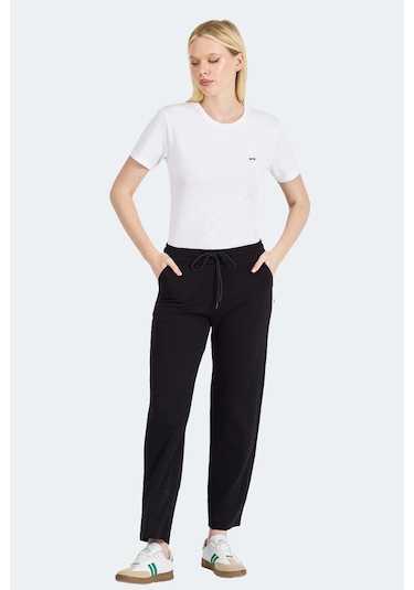 Slazenger Ilara 2 Li Set Kadın Eşofman Altı Siyah - Bej