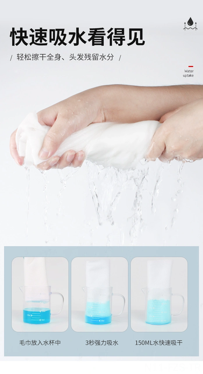 Fosenze Seyahat İçin Tek Kullandım Büyük Boy Banyo Havlu, Kalın, Hızlı Kuruyan, Su Emici, Bağımsız Paketli, Otel Ve Konaklama Yerleri İçin Diğer