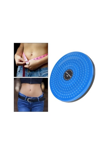 Maoyaya Bel Büküm Tahta Plakası - Fitness Egzersiz Ve Masaj Aparatı, Mavi Renk Mavi