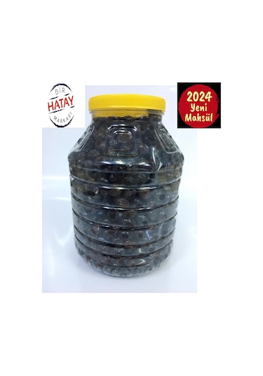 Söylemez Zeytincilik Taş Baskı Salamura Siyah Zeytin 3 KG