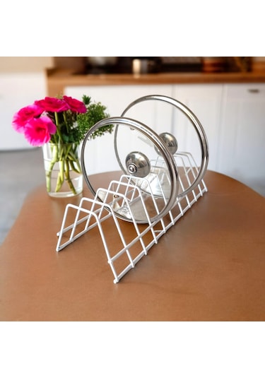 Tabaklık Rafı- Tencere Kapak Düzenleyici-tabak Kurutmalık -10 Bö