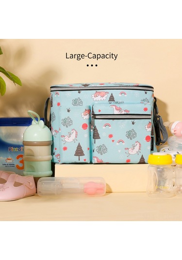 Xindoker "pratik Bebek Çantası - Yürüteç, Bisiklet Ve Omuz Askılı Çok Amaçlı Su Geçirmez Taşıma Çantası" Çok Renkli