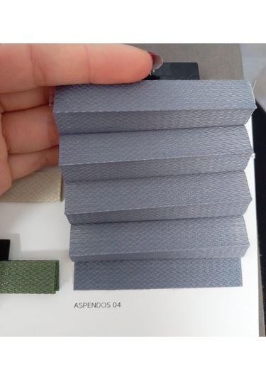 As Perde Kalın Kumaş Plise Perde Cam Balkon Pvc Uyumlu