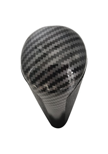 Xindoker Otomatik Vites Kolu - Peugeot 206 207 307 408 Citroen C2 C3 İçin Karbon Desenli Lüks Vites Topuzu Karbon