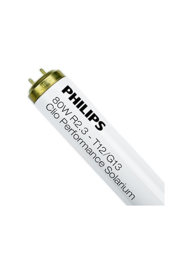 Philips 80W R2.3 T12 G13 Solaryum Floresan Ampul 5 Adet