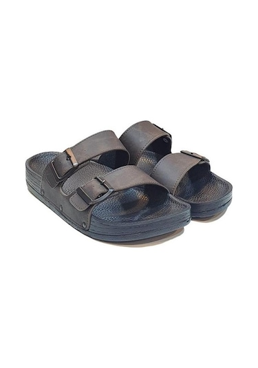 Pierre Cardin Çift Bantlı Ayarlı Anatomik Taban Erkek Terlik