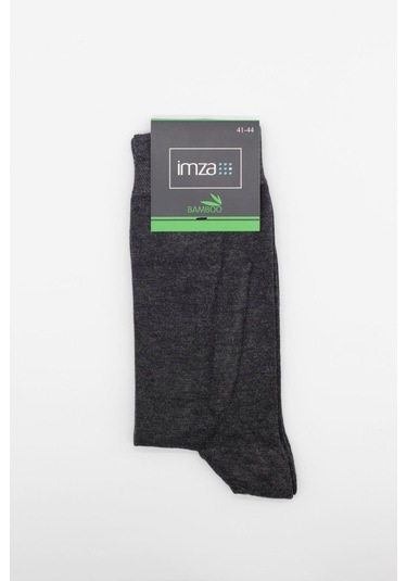 Koyu Antrasit Bambu Düz Çorap 1060245100 Koyu Antrasit