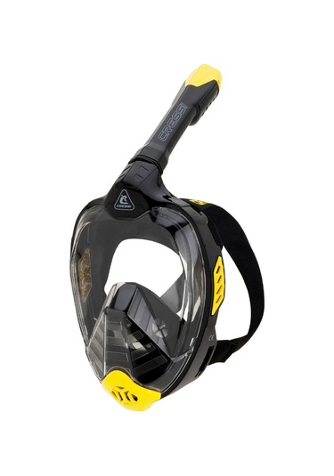 Cressi Bali Tam Yüz Maske Black / Yellow S/m Çok Renkli