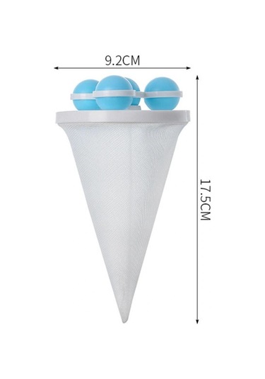 2li Çamaşır Makinesi İçin Peçete -toz- Evcil Tüyü Toplayıcı Yıkanabilir Tüy Toplayıcı File Aparat Renkli