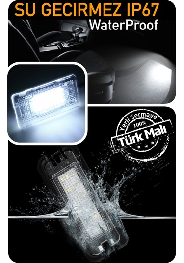 Bmw X1 E84 2009-2015 Canbus Led Araç Içi Ayak Altı Bölmesi Aydınlatma Ledi Lambası