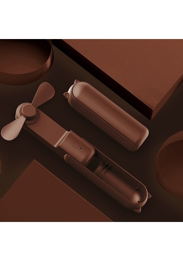 Fortunelane Soğutucu + Powerbank + Fener Çift Fonksiyonlu Usb Cepli Fan, Taşınabilir Dış Mekan Klima