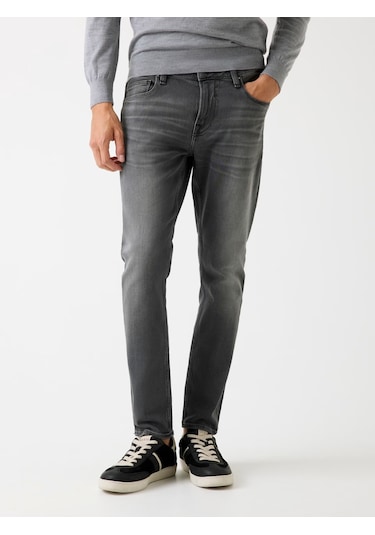Guess M2ya27d4q52 Chris Erkek Denim Pantolon Gri