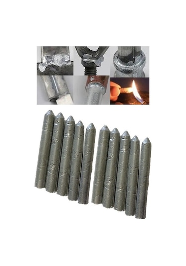 Trendooze Suntek Paslanmaz Kaynak Için Demir Çubukları Çelik Bakır 10-adet İm