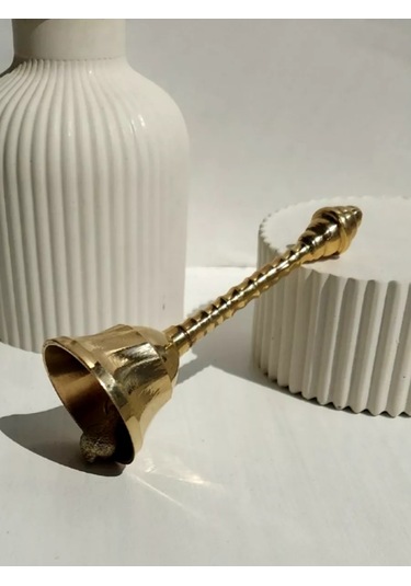 Basket Pirinçten Yapılmış Saplı Hindistan Çanı 235909700