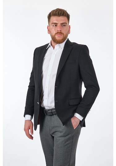 Tom Becker Siyah Erkek Ceket Sc15038031 001