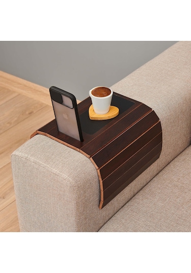 Mobitell Venge Telefon Tutuculu Deri Tabanlı Kolçak Sehpa 2 Adet