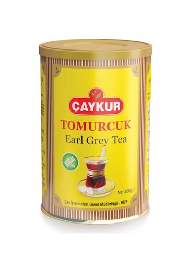 Çaykur Earl Grey Tomurcuk Dökme Çay Teneke 200 G