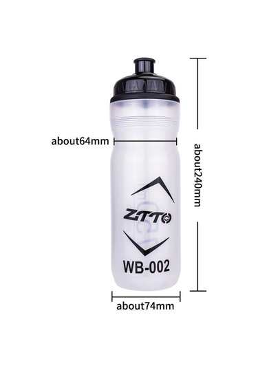 Ztto Bisiklet Su Isıtıcısı Mtb Bisiklet Su Şişesi Açık Bisiklet Spor İçecek Fincan Bisiklet Taşınabilir Şişe Bisiklet Parçaları Şeffaf