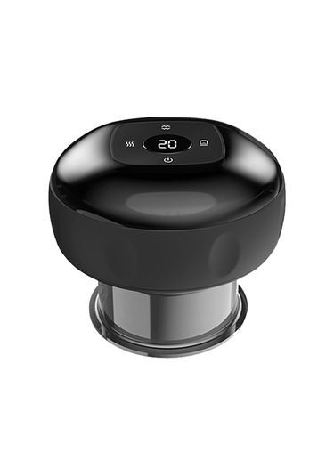 Sones 12-hızlı Şarjlı Elektrikli Kupa Masaj Cihazı Siyah